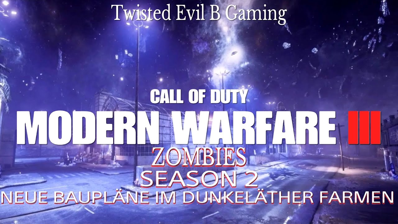MWZ MODERN WARFARE 3 - NEUE BAUPLÄNE IM DUNKELÄTHER FARMEN (ZONE 4) [DE/GER]