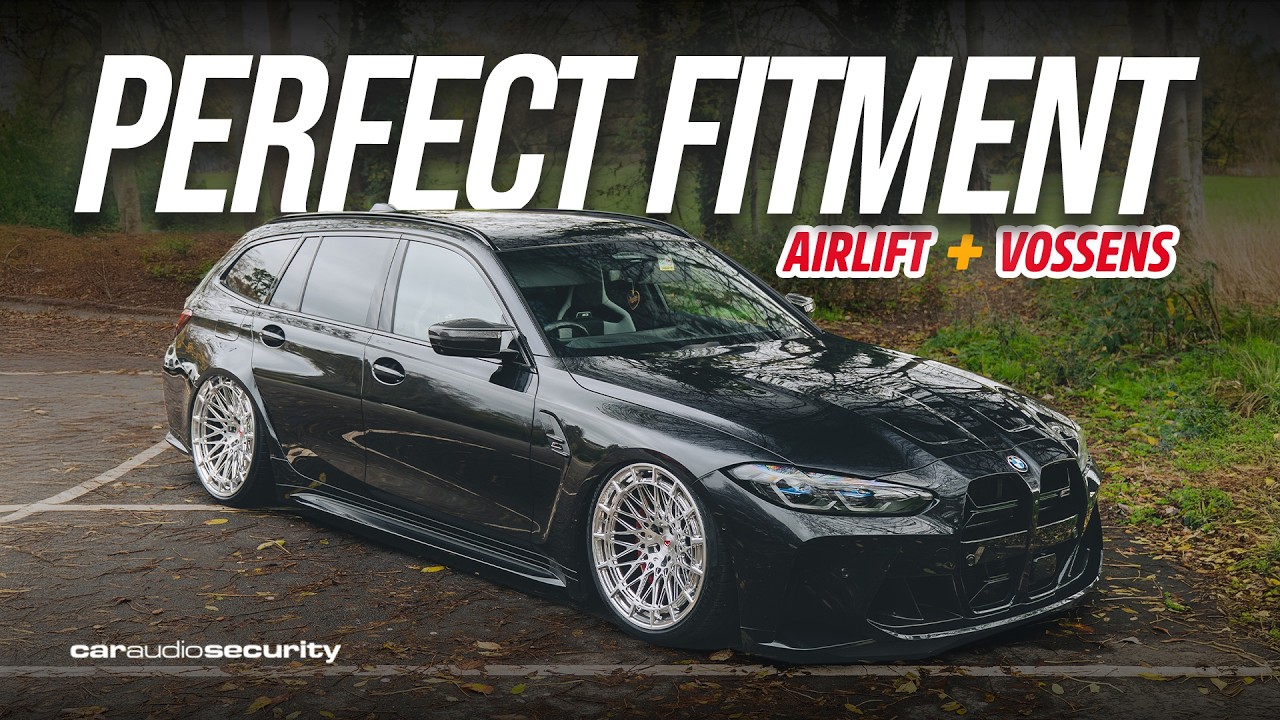 Это ЛУЧШИЙ BMW G81 M3 Touring с системой AIR?! Airlift Performance и Vossen | Автозвук и безопасн...