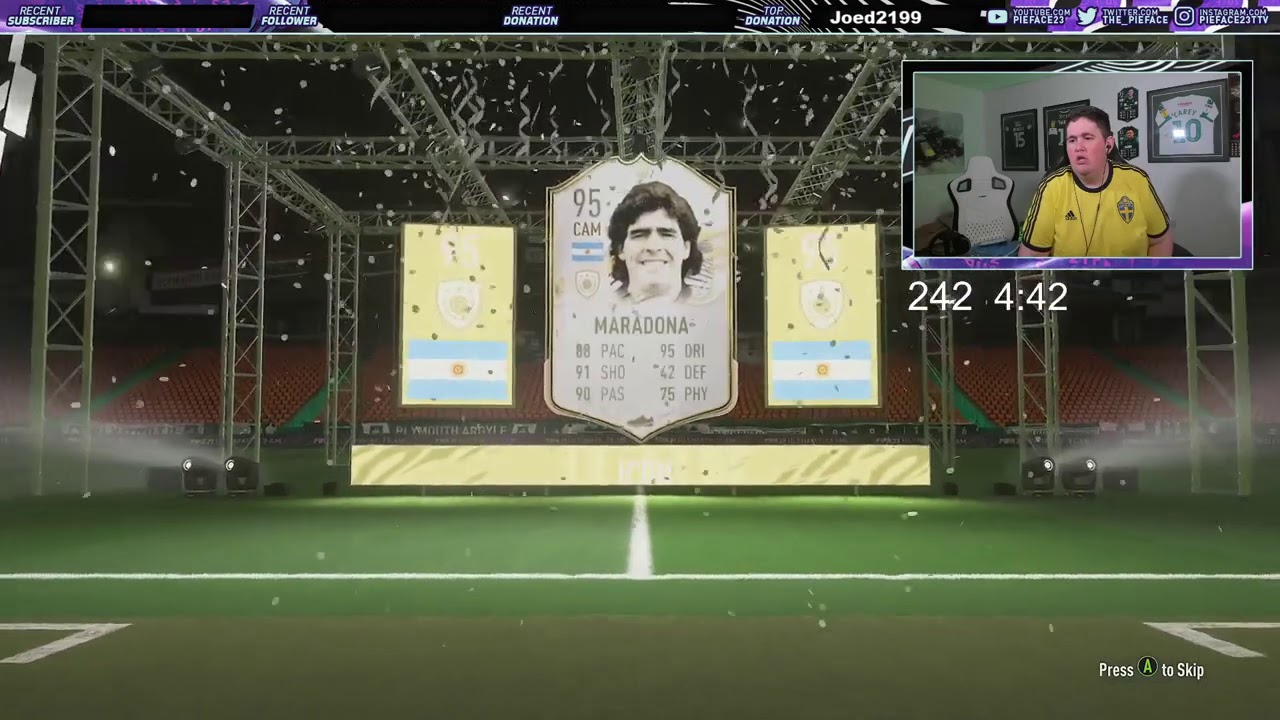 Pieface Discard's Maradona