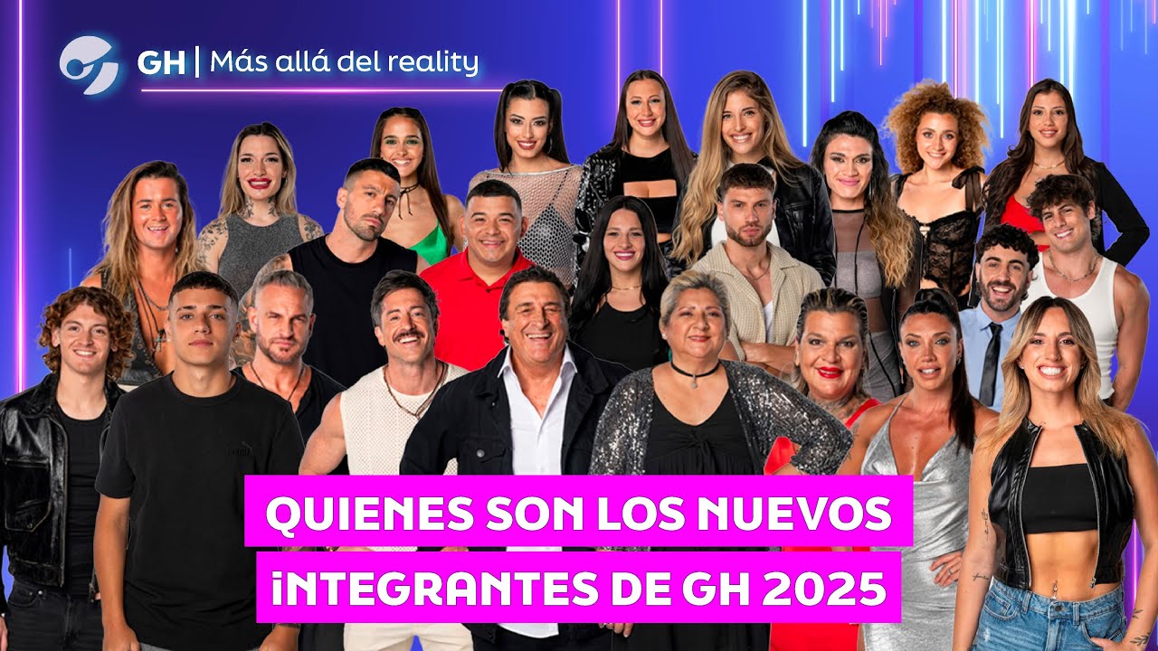 ESTOS SON LOS NUEVOS PARTICIPANTES DE GRAN HERMANO 2025
