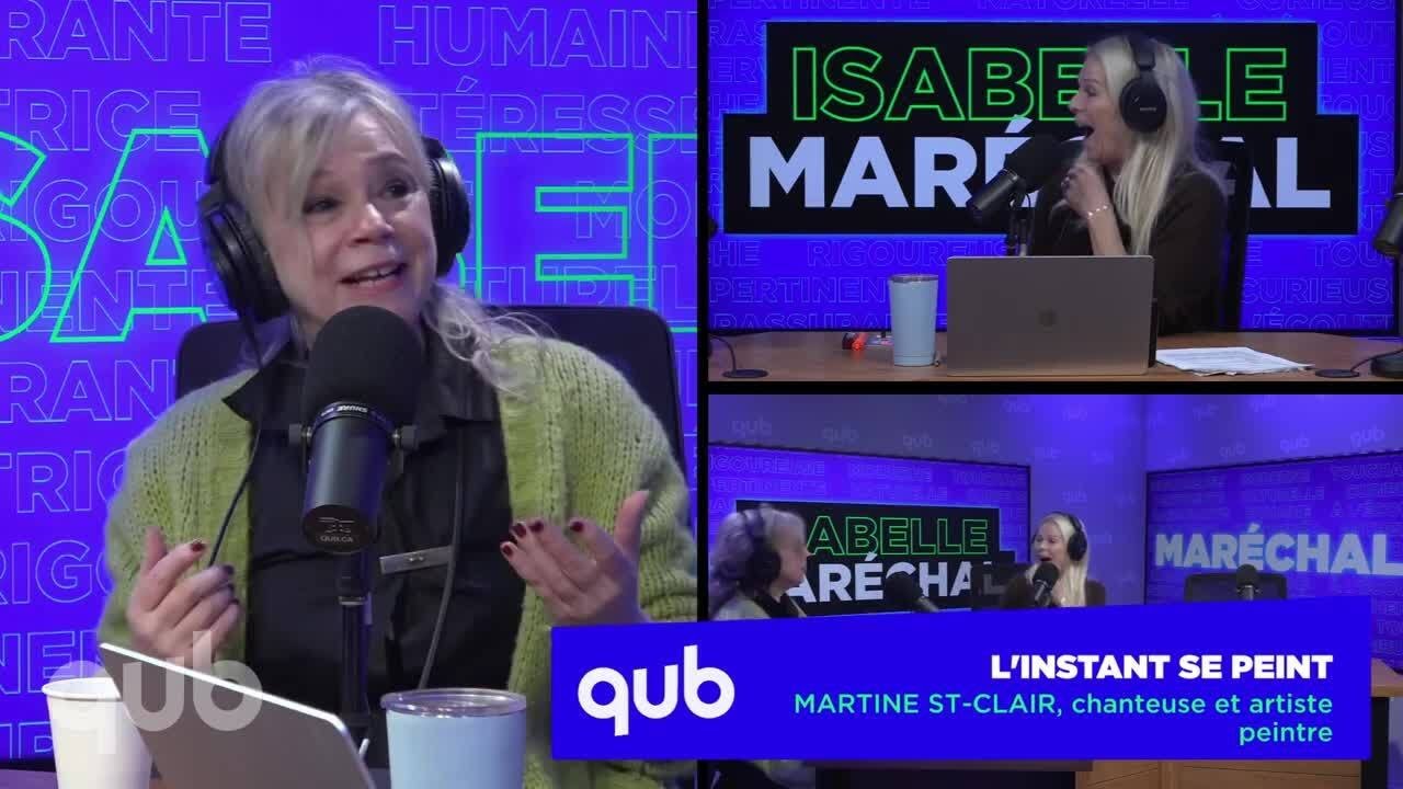 SCOOP: Martine St-Claire dévoile en primeur à Isabelle la nature d’un de ses projets!