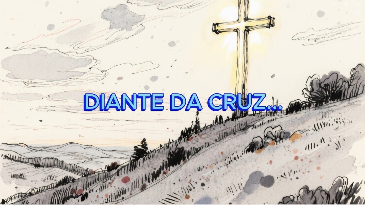 DIANTE DA CRUZ...