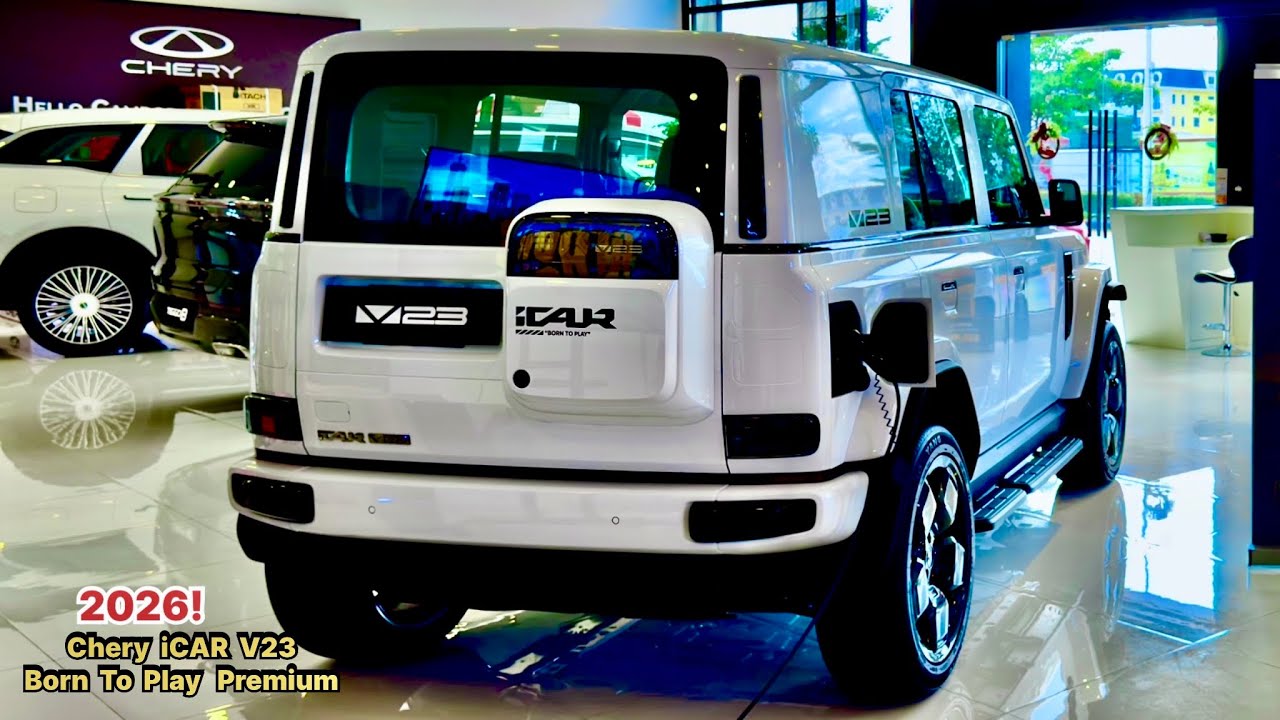 Первый взгляд на 2026 год! Совершенно новый iCAR V23 EV Premium | Новый король бездорожья: характ...