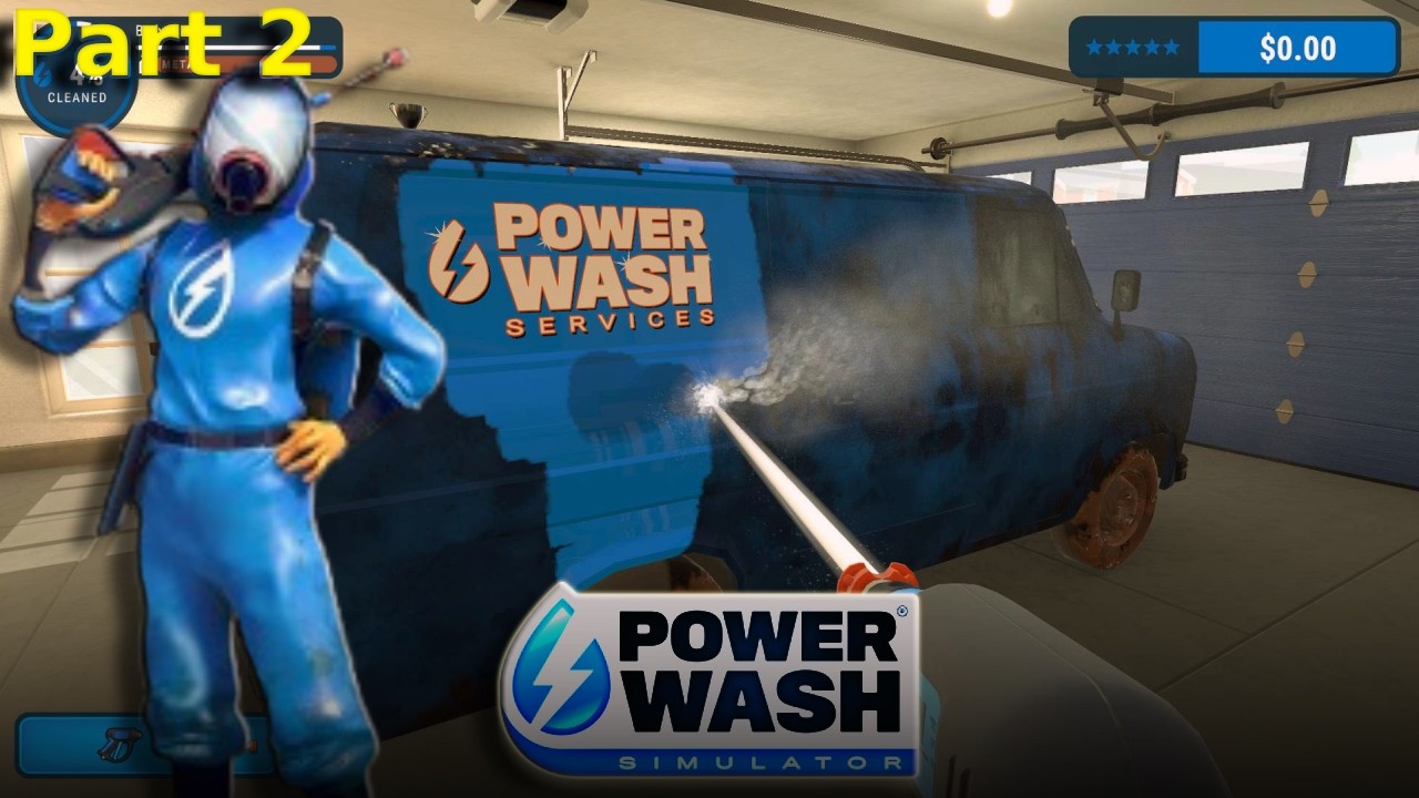 PowerWash Simulator Part 2 💦 Satisfying Cleaning Madness | Tyson Babie