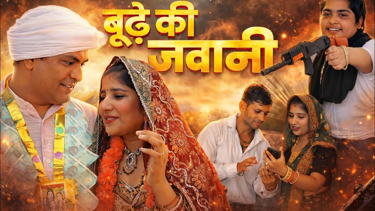 बूढ़े की जवानी । #haryanvi #natak #comadi #popular #trending #Gunjan Sharma #Sandeep palwas
