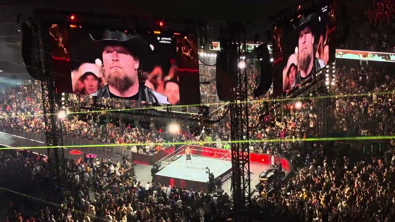 John Cena ending & Brock Lesnar entrance Summer Slam 2025 New Jersey 