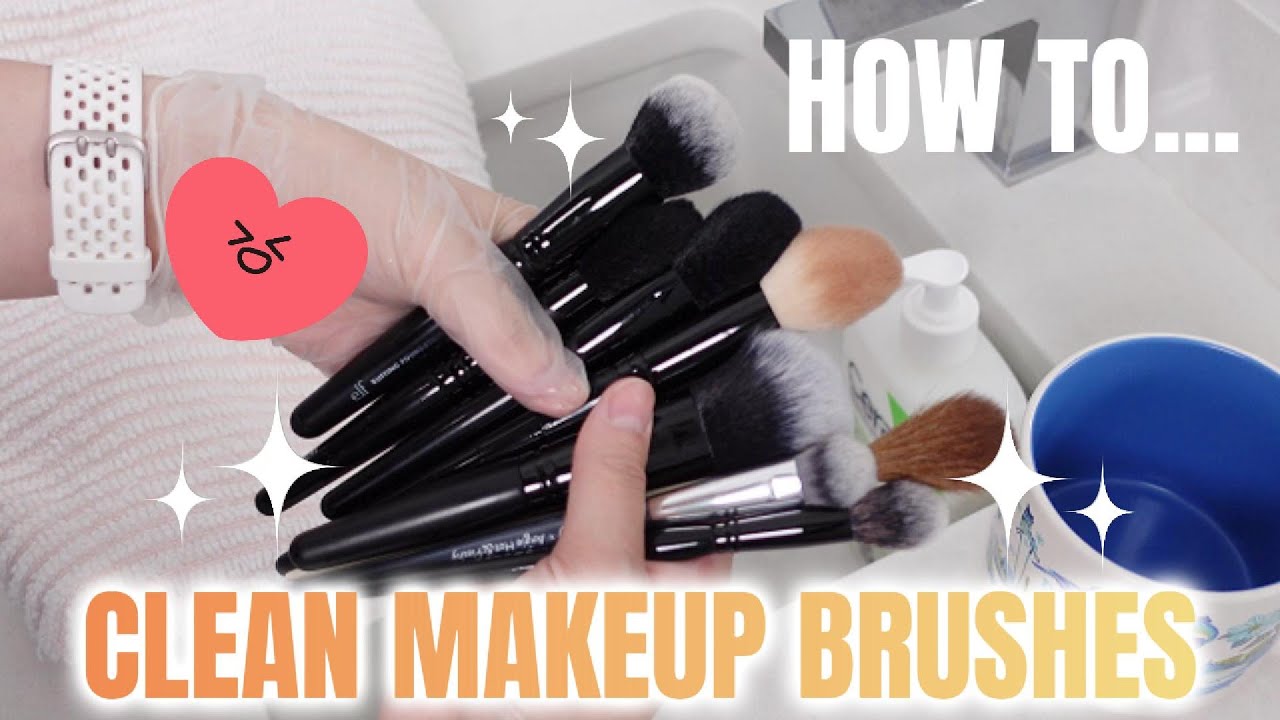 How to Clean Makeup Brushes | 2025