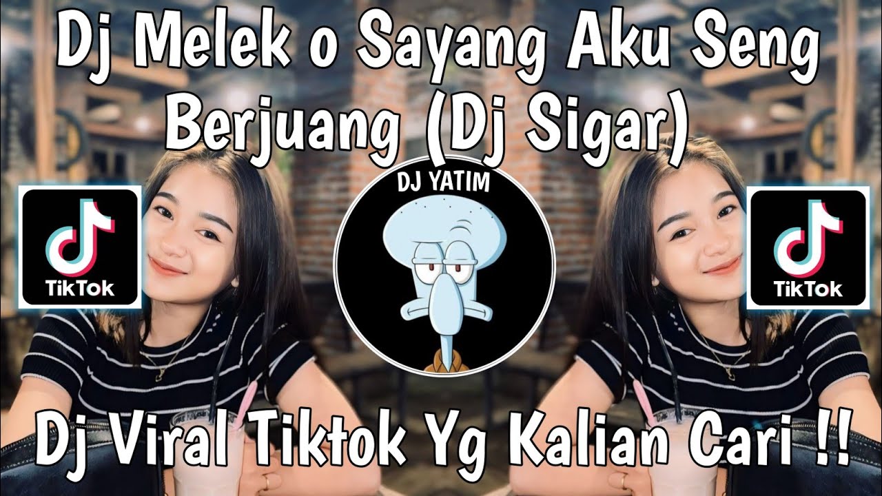 DJ MELEK O SAYANG AKU SENG BERJUANG NIBO NANGI | DJ SIGAR DENNY CAKNAN REMIX MENGKANE VIRAL TIKTOK!