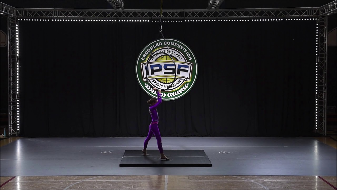 Mistrzostwa Polski Aerial Hoop IPSF 2019 - MILENA TATARUCH - IV miejsce Elite Novice Mixed