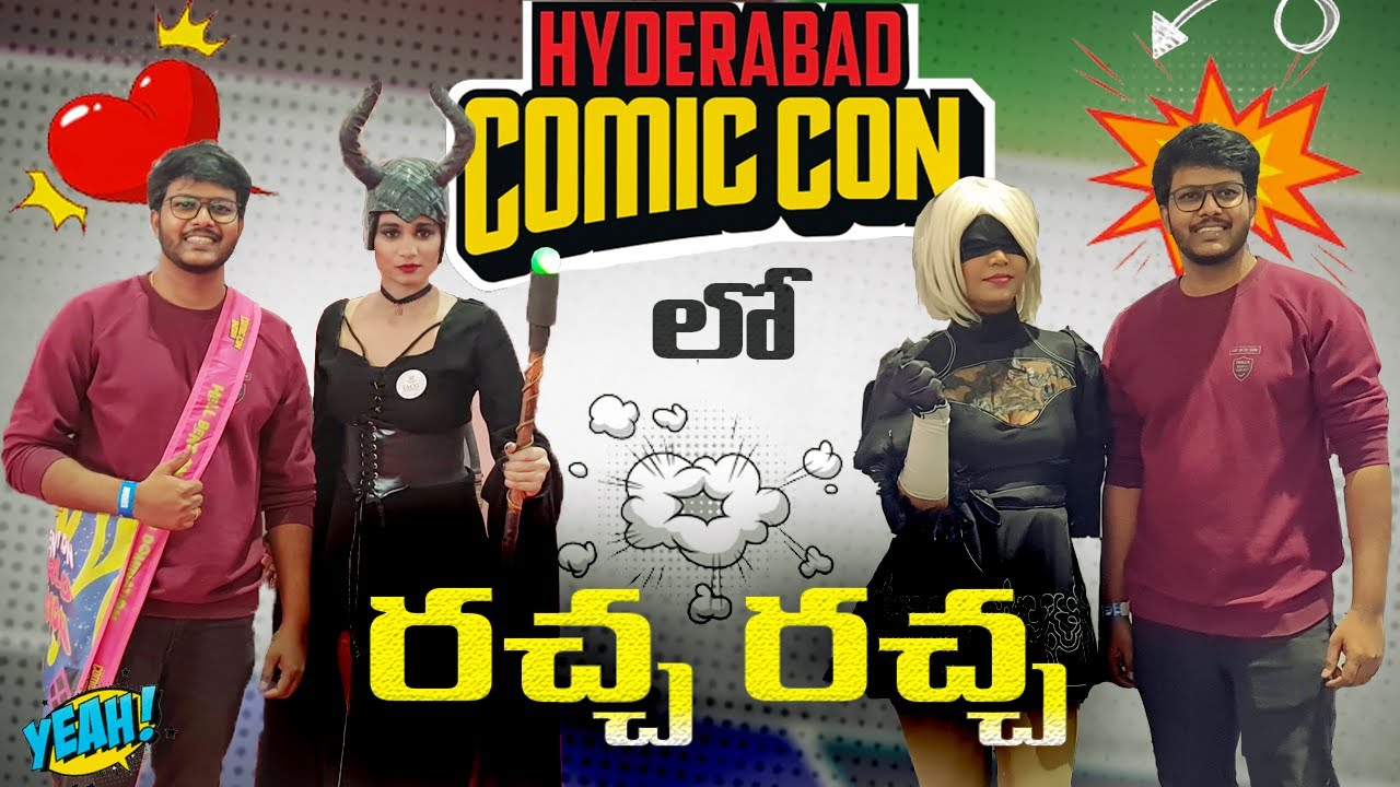 Comic Con Hyderabad 2024 Vlog |  Fun, Cosplay & Awesome Moments! | Hyderabad Series - Chapter  2