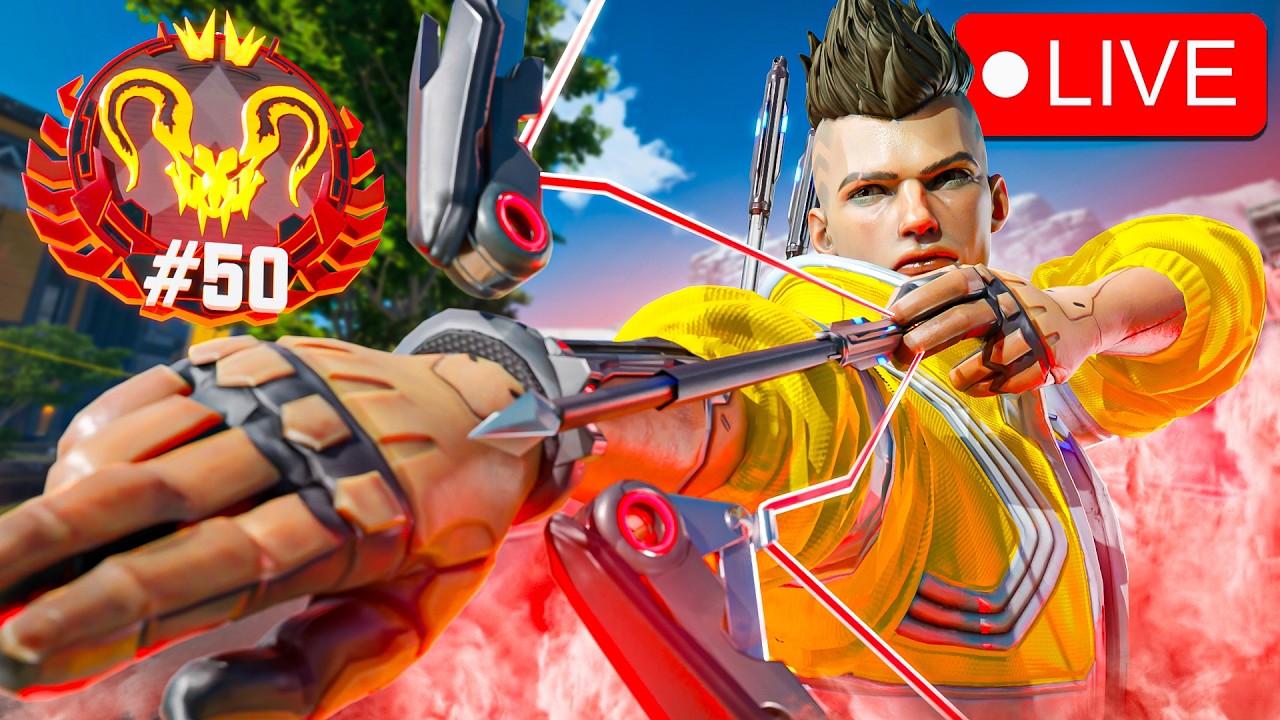 🔴LIVE NEW CYBERPUNK EVENT IS INSANE🔴 Season 29 Ranked Grind TOP 50 Apex Legends Predator