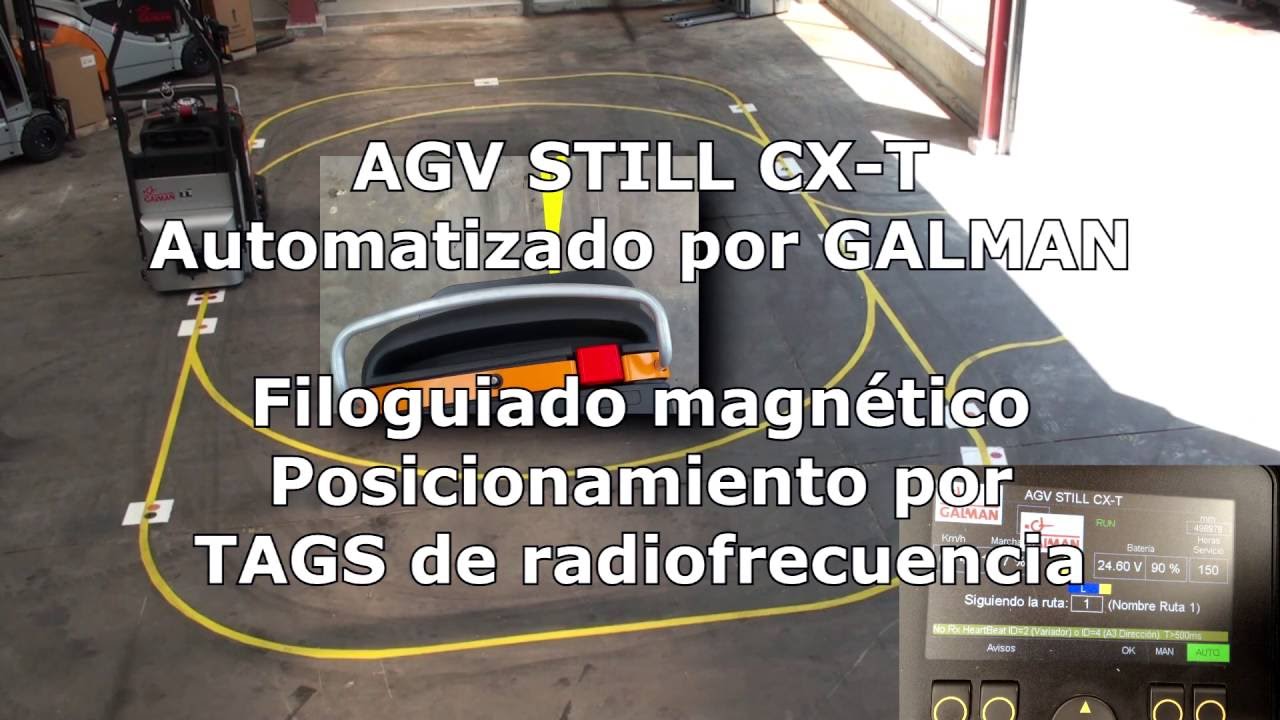 AGV filoguiado magnético. STILL CX-T (CW) by Galman.