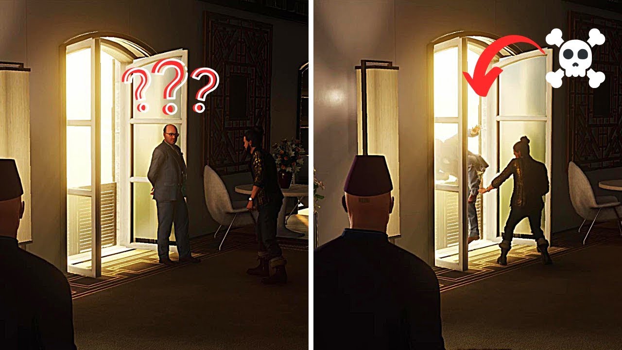 HITMAN™ 2 — Секретное убийство | Одна цель убивает другую! | Как заставить Джордана Кросса убить ...