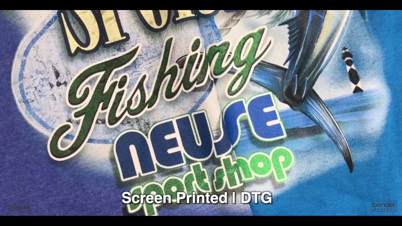 Screen Printing vs. DTG | Bender Apparel