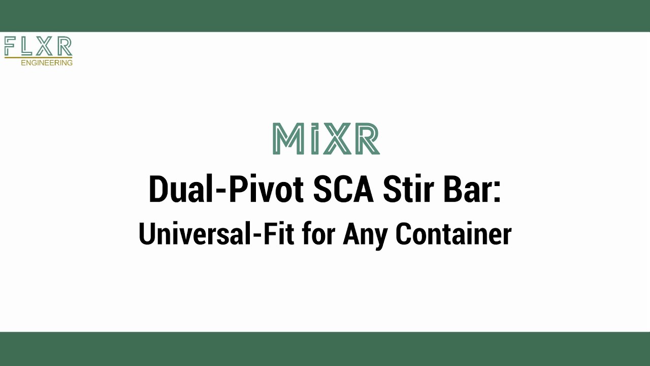 No More Decoupling, One Stir Bar Fits All. [Magnetic Stir Bar] [Stable Mixing]