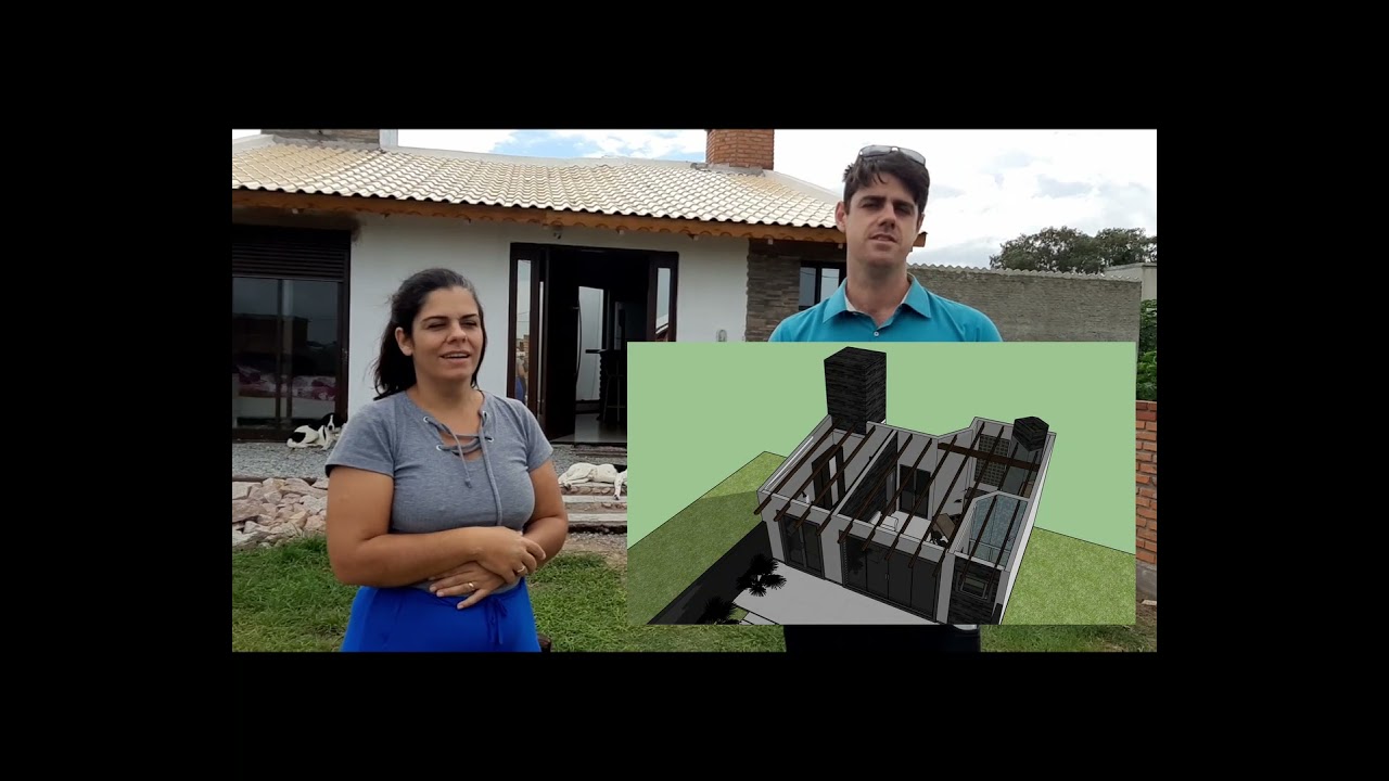 Projeto de Edícula de 43m² Terreno 8x25 (Parte 2)