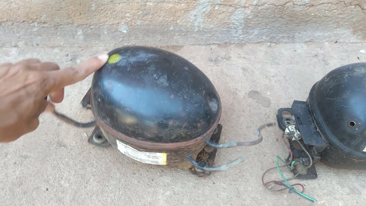 Como indentificar se um motor de geladeira é cobre ou Alumínio.