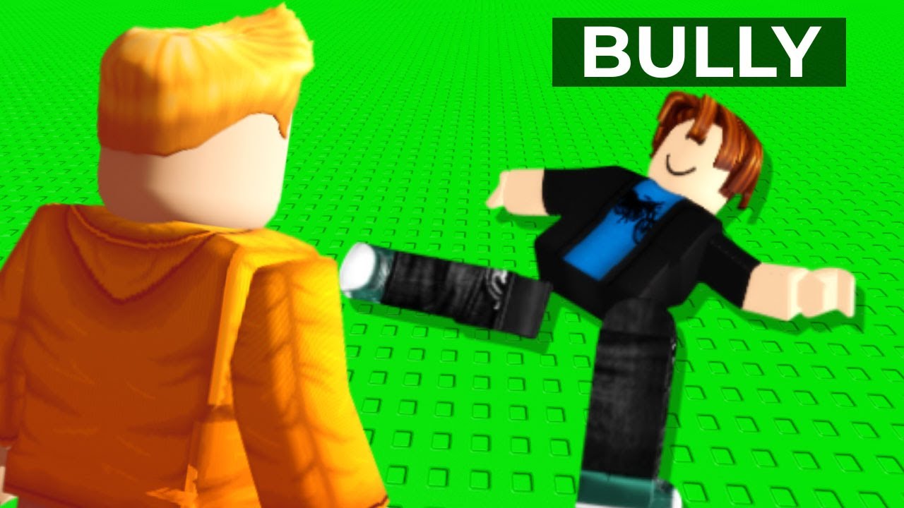I beat up my ROBLOX BULLY..