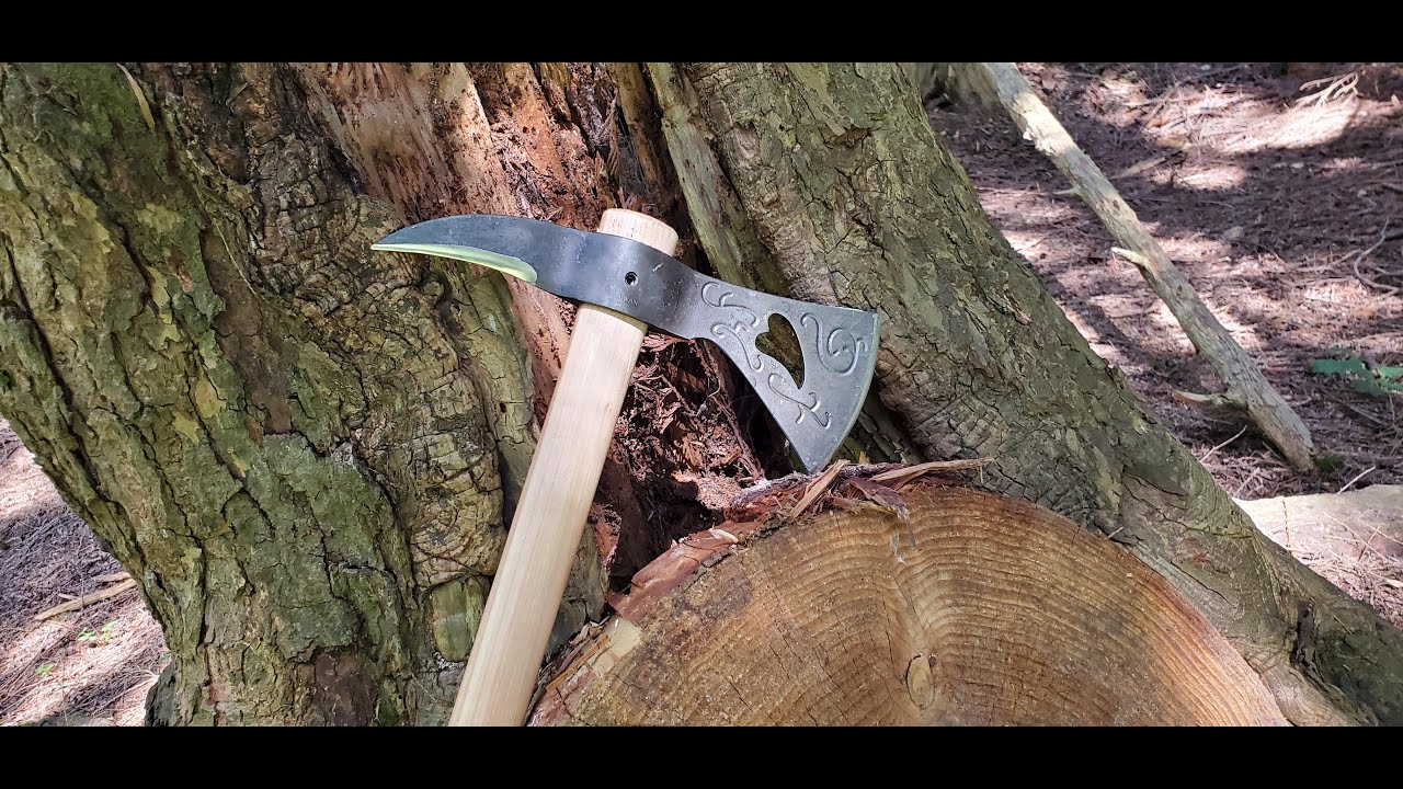 Coldsteel Weeping Heart Tomahawk!  Review, Test, Throwing