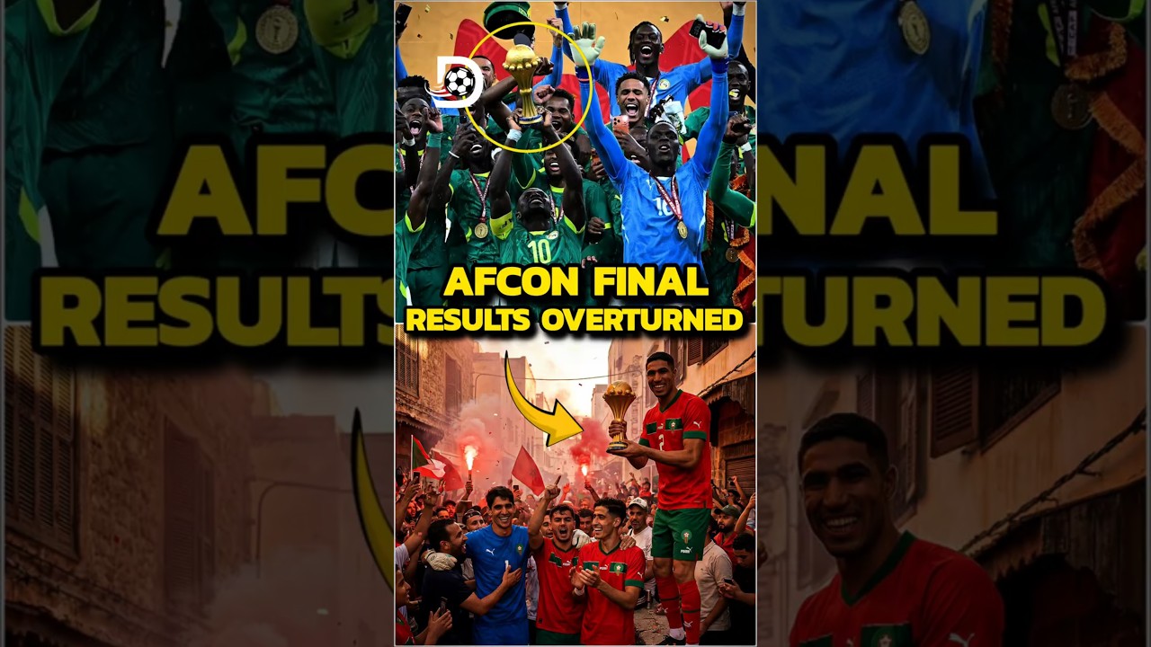 This AFCON final twist is unbelievable 🤯