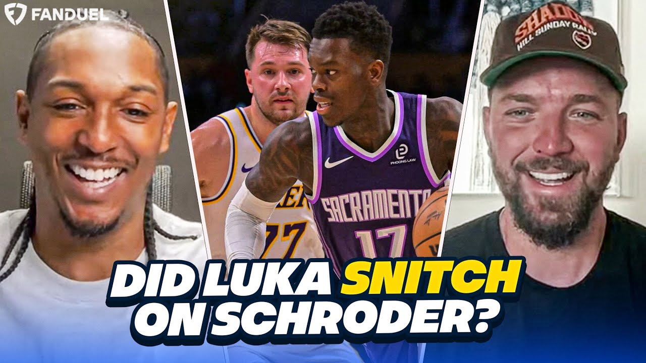 Did Luka Doncic SNITCH on Dennis Schroder?? Reacting to Schroder Suspension!