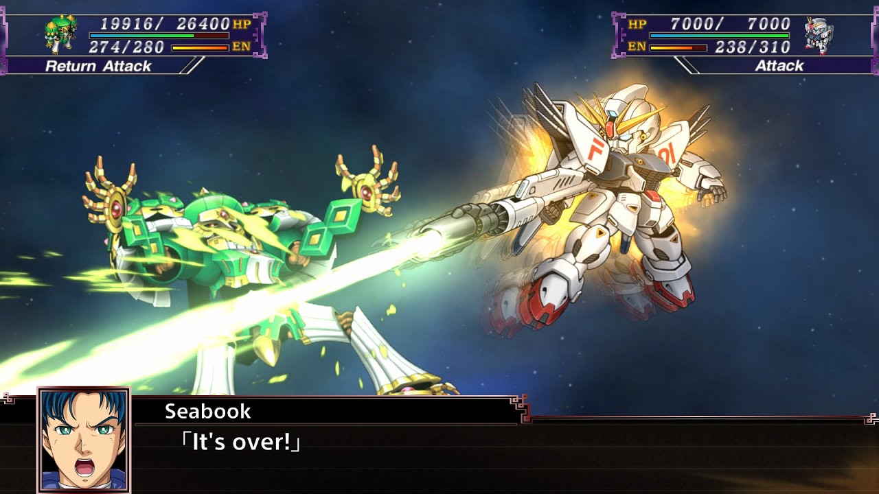 Super Robot Taisen X ~Gundam F91 All Attacks V2~