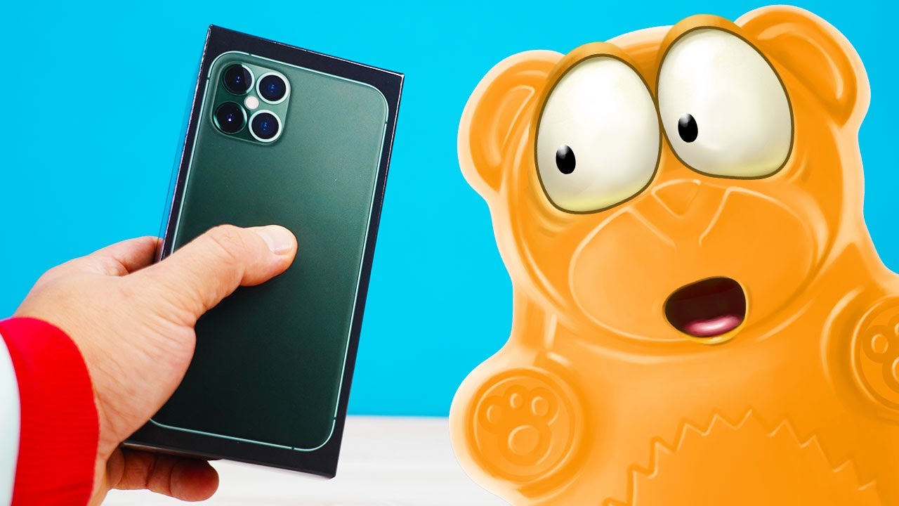 ЖЕЛТОБРЮХ УВЕЛ IPHONE  У ЖЕЛЕЙНОГО МЕДВЕДЯ ВАЛЕРЫ | ПРИСЛАЛИ НОВЫЙ POP IT АНТИСТРЕСС