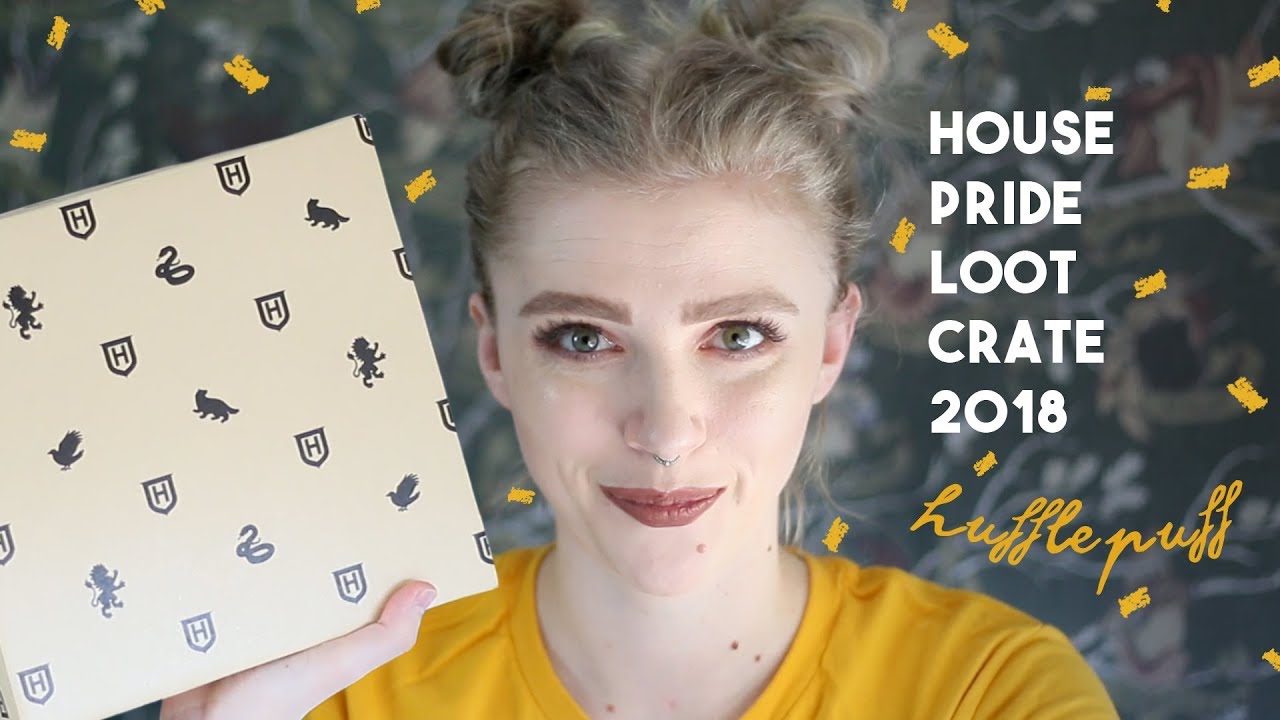 HUFFLEPUFF House Pride 2018 ϟ WIZARDING WORLD Loot Crate