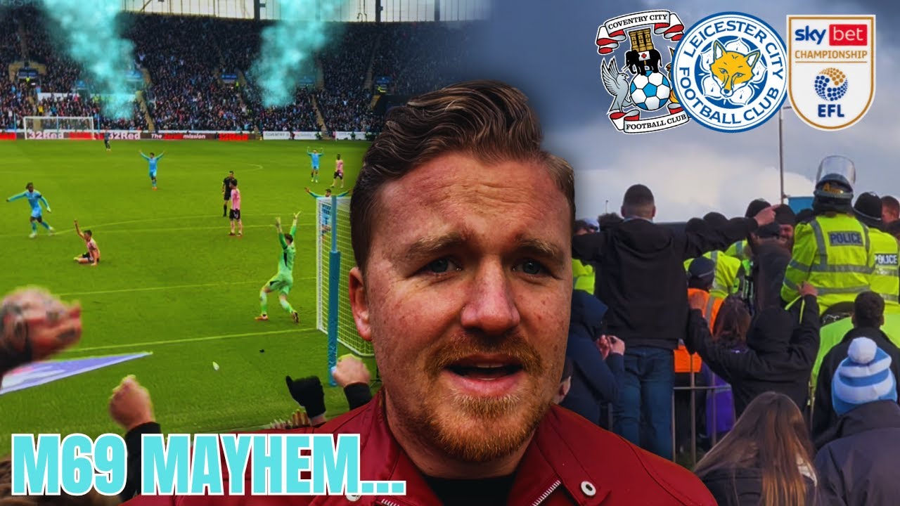 It Got TENSE After Coventry Left it Late Against Leicester...