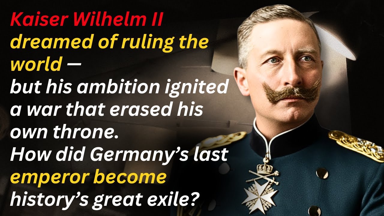 How Wilhelm II’s Pride and Fury Brought Down the German Empire