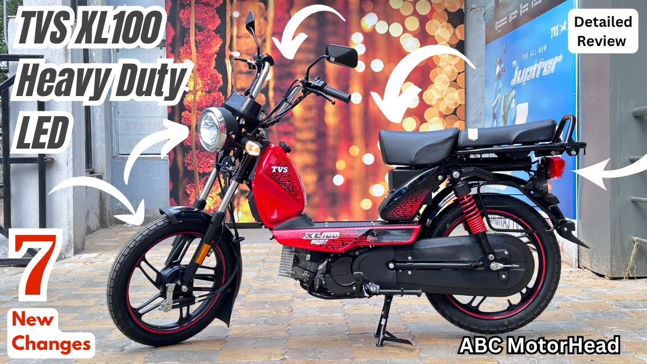 2026 TVS XL100 Heavy Duty LED - Most Detailed Review | 7 New Changes On Road Price mileage Updates