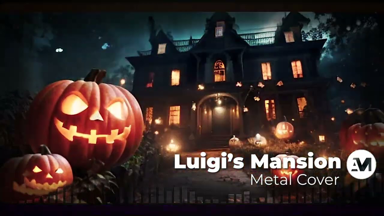 Luigi's Mansion Metal Cover [Halloween]