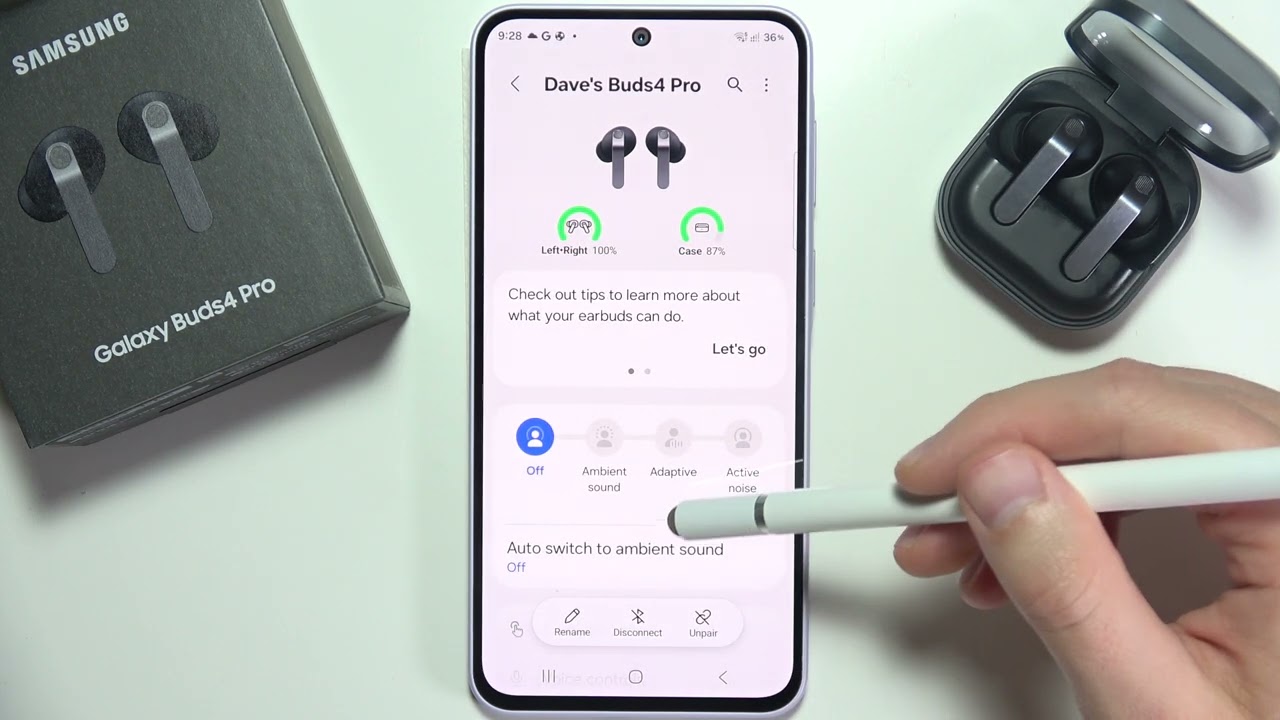 Galaxy Buds 4 Pro: How to Change Name