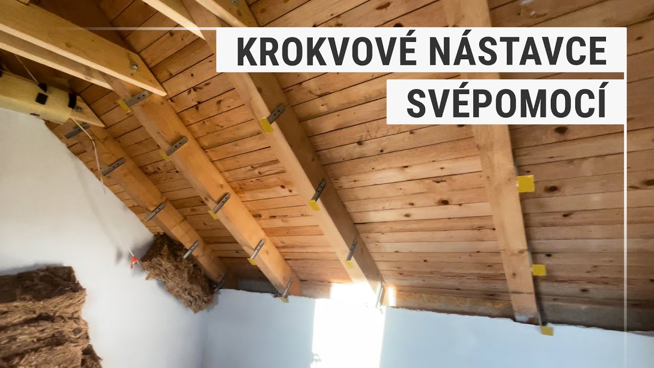 Krokvové nástavce Rigips | #79 Stavba domu svépomocí