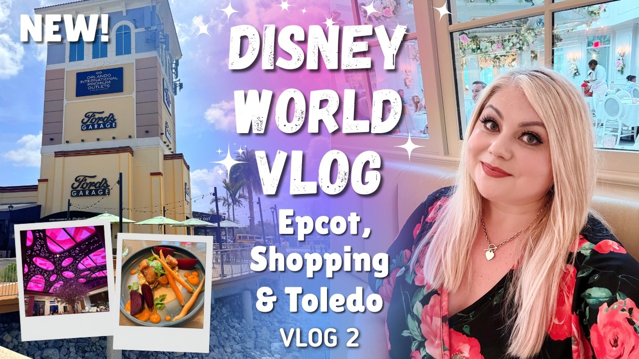 ЛЕТНИЙ ВЛОГ ИЗ DISNEY WORLD 2026 ☀️ Epcot, Boardwalk, шопинг в аутлете и Toledo