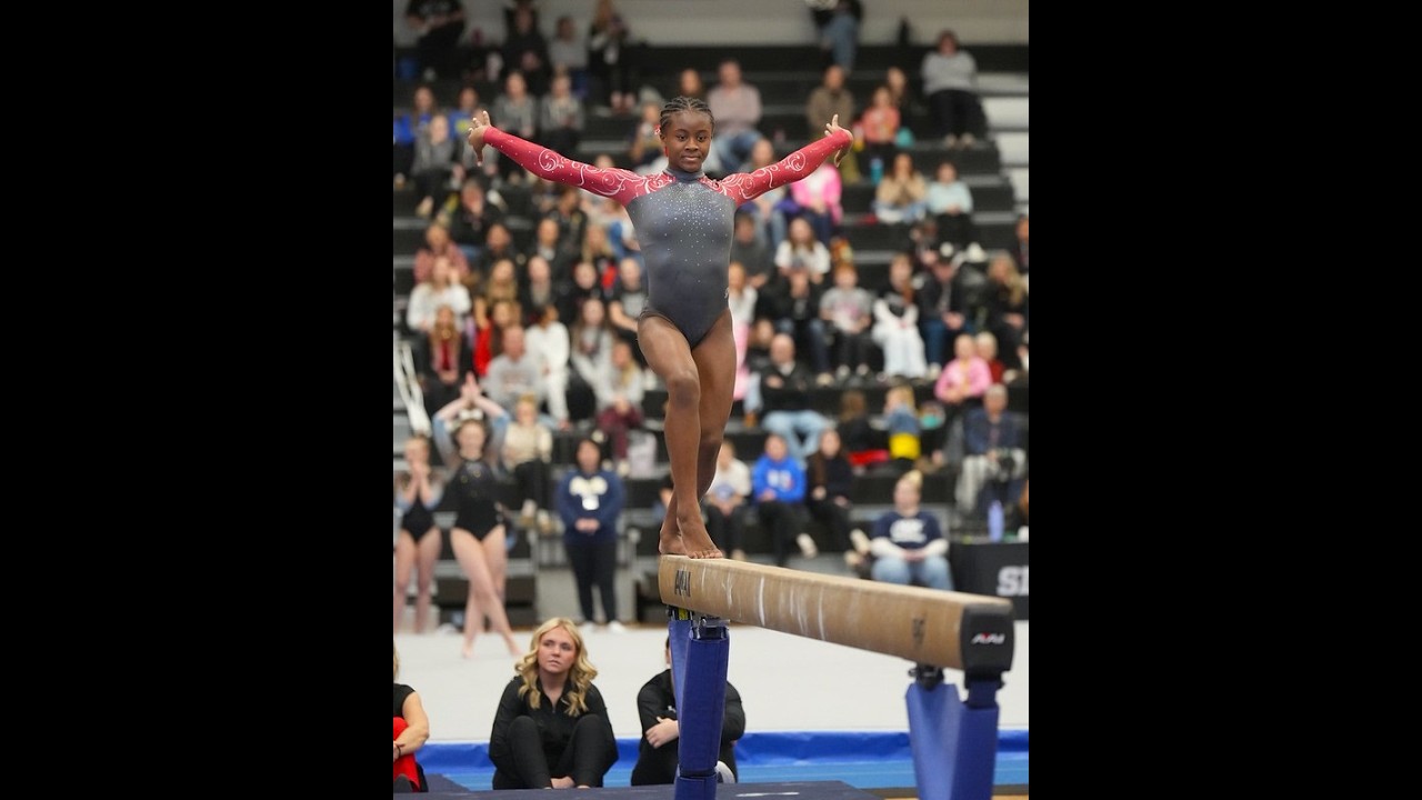 Riah 2026 Class A SD State Gymnastics Meet. 8th Grade