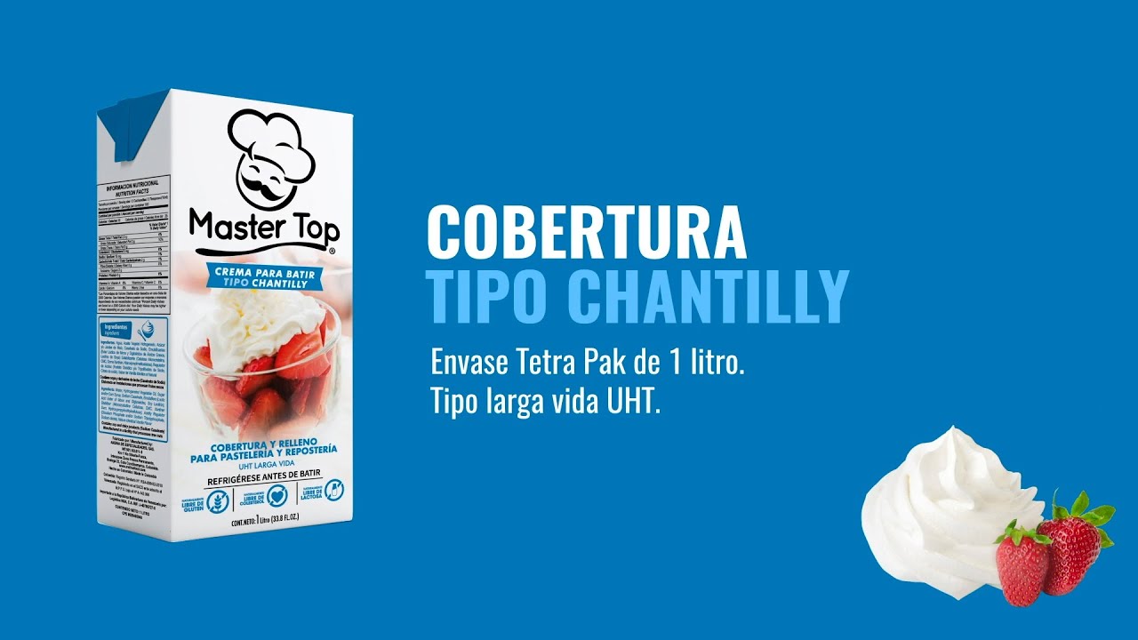 MASTER TOP CREMA PARA BATIR TIPO CHANTILLY