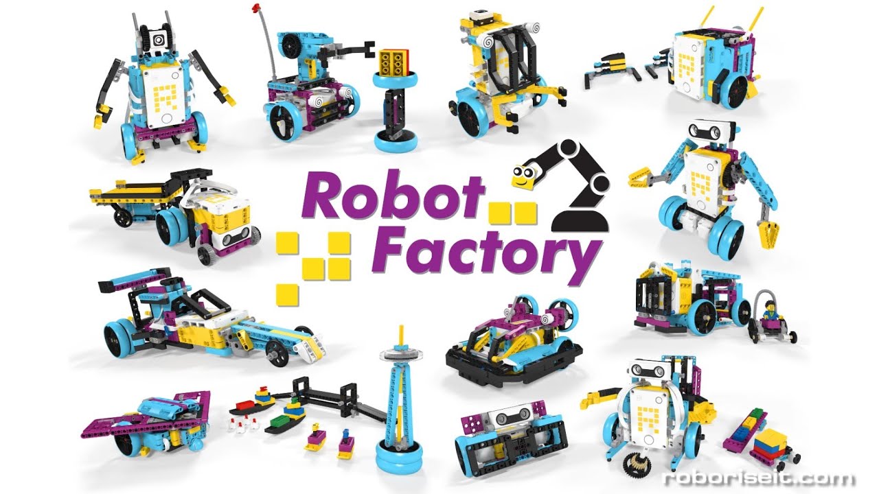 Spike Prime ROBOT FACTORY Curriculum from Roboriseit!