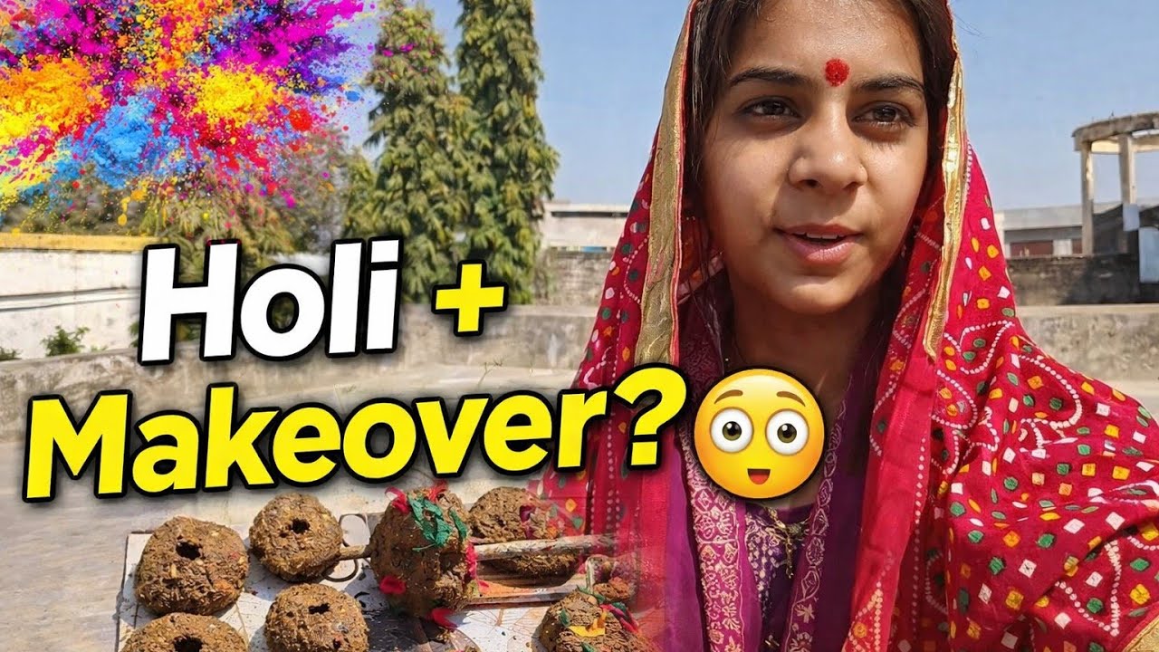 Tyohar Bhi, Kaam Bhi! 😅 | Holi Ke Badkule + Painting Day