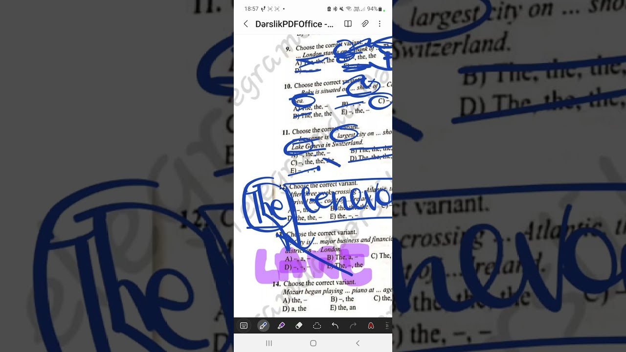 TEST İZAHI | Nərgiz Nəcəf 250 sınaq toplusu-sınaq 27 #buraxılış