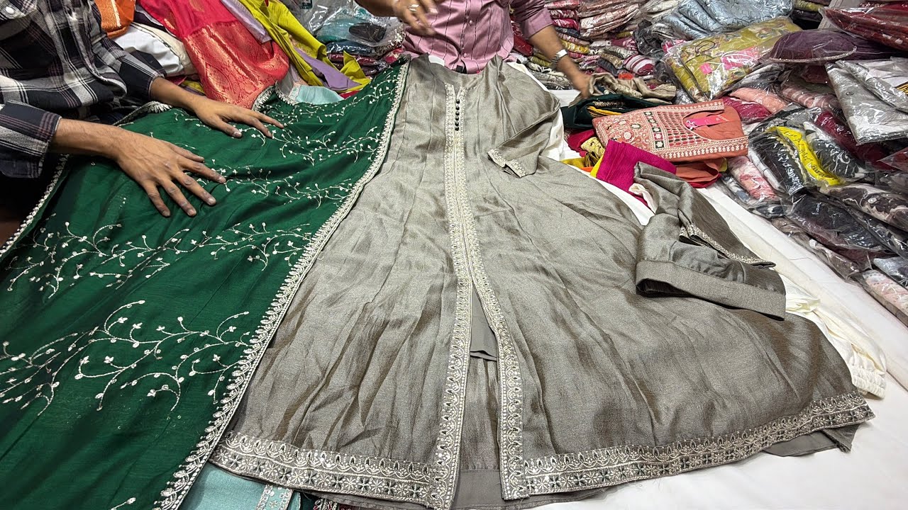 From 750/- chickpet Bangalore wholesale designer kurti sets||Single piece courier available