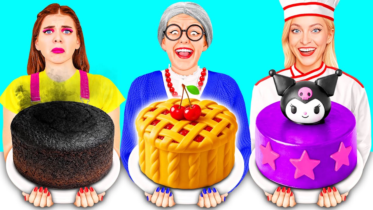 Кулинарный Челлендж: Я против Бабушки | Смешные Ситуации с Едой от Crazy DO