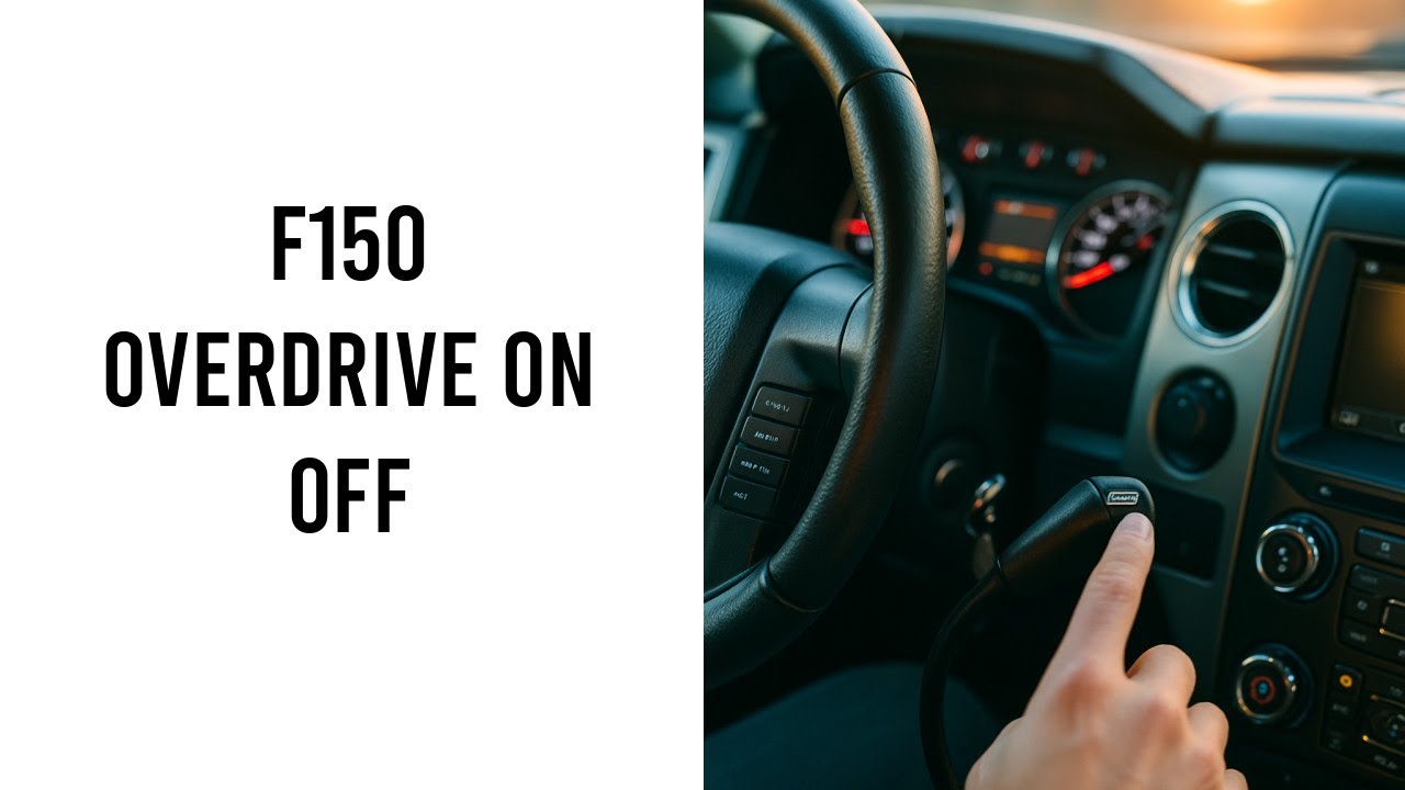 Включение или выключение функции Overdrive на Ford F150