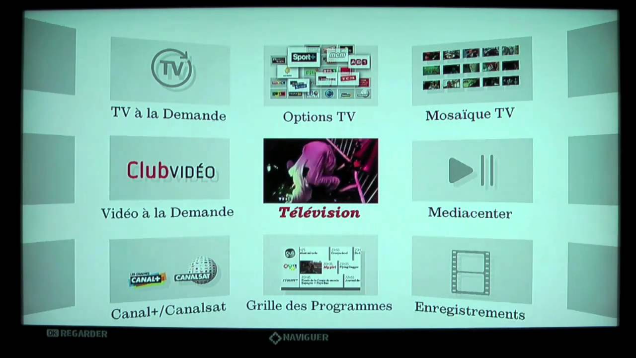 neufbox Evolution de SFR • Démo réelle de la nouvelle interface TV