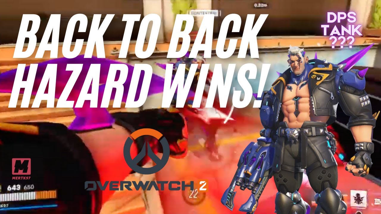 HAZARD KILLSTREAK! New Tank Limited Time Gameplay #overwatch2 #overwatch2gameplay #hazardoverwatch2