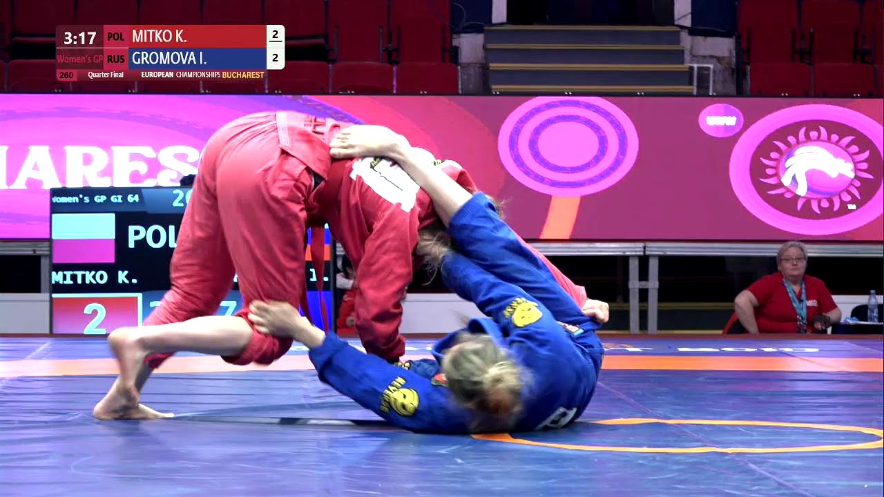 1/4 Women's GP GI - 64 kg: K. MITKO (POL) v. I. GROMOVA (RUS)