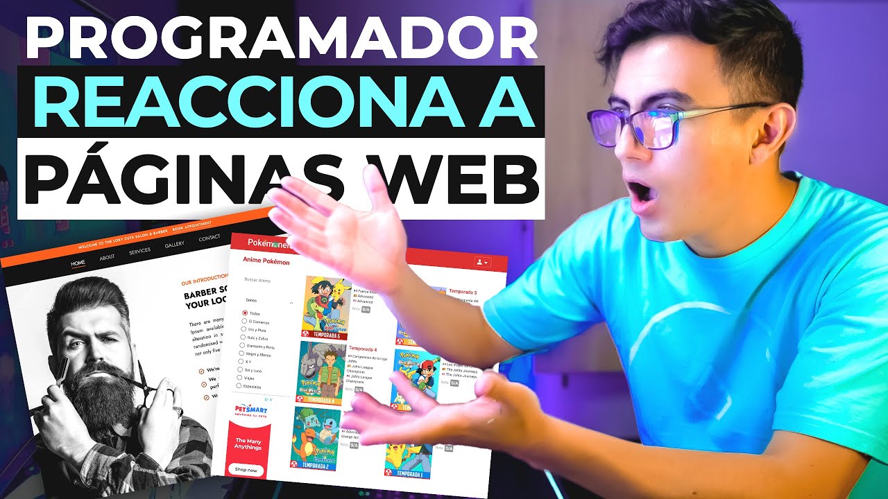 Programador REACCIONA a páginas web de seguidores