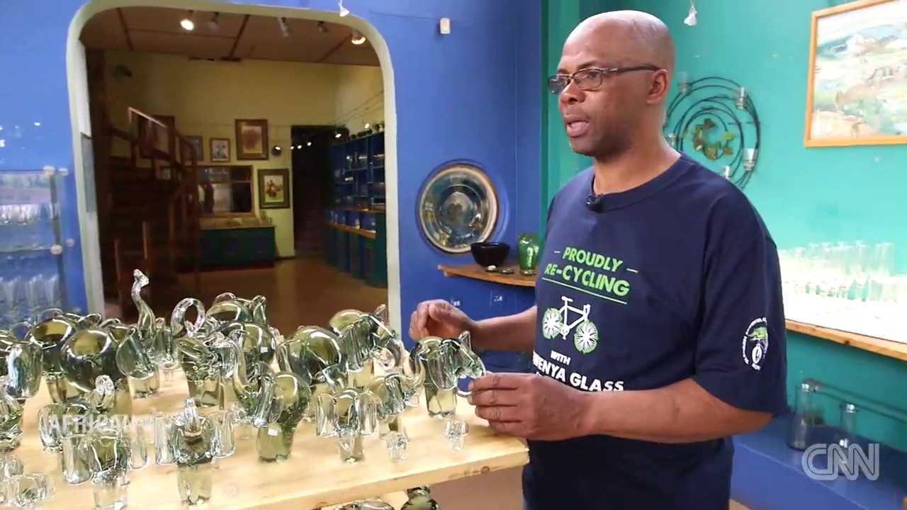 The art of glass blowing in Swaziland - CNN Video
