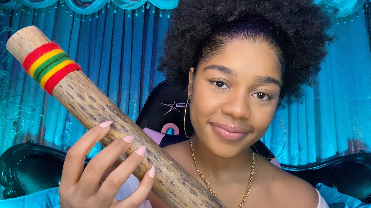 ASMR- RAINSTICK TRIGGERS 💦😴 (Wood Triggers, Tapping, Rain Sounds) 💙