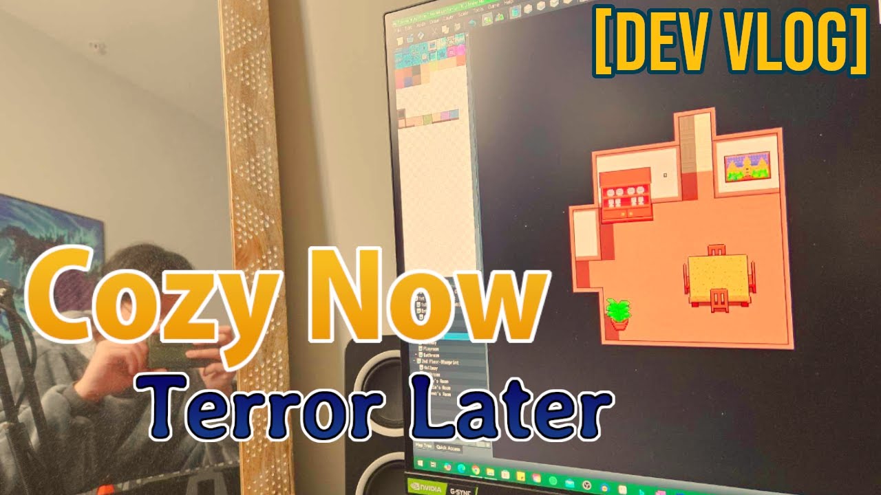 Learning pixel art to make comfy maps... for now - Chill Dev Log 1 | The Haunting CWF
